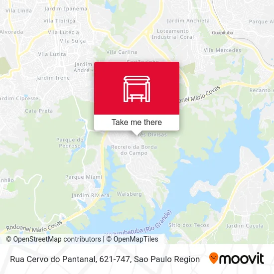 Rua Cervo do Pantanal, 621-747 map