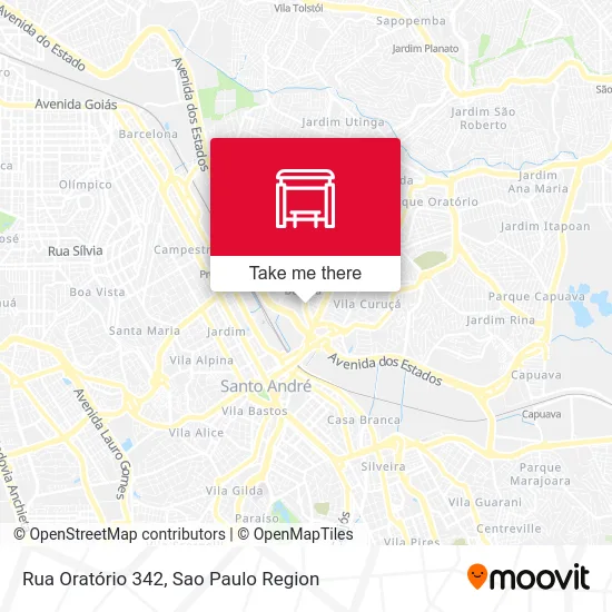 Rua Oratório 342 map