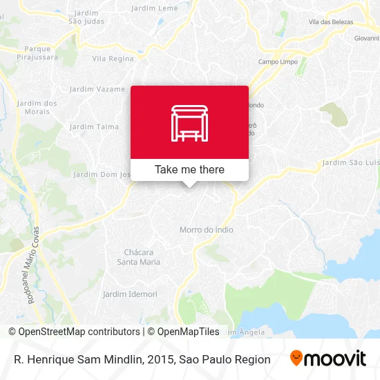 R. Henrique Sam Mindlin, 2015 map