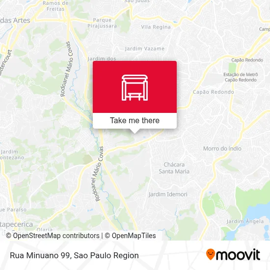 Rua Minuano 99 map