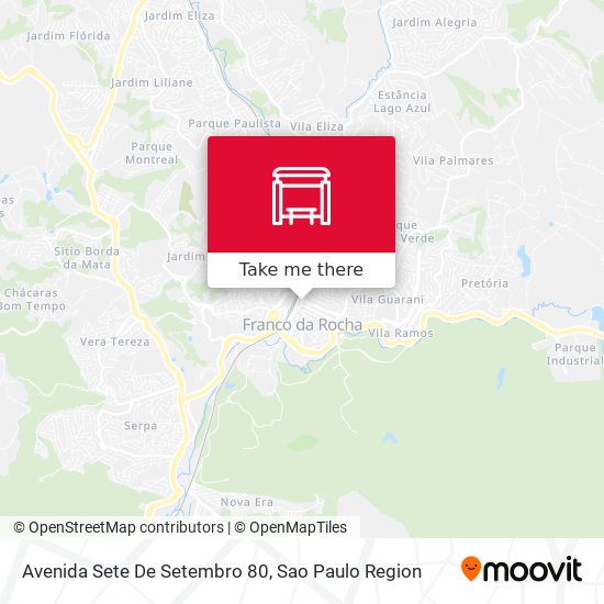 Avenida Sete De Setembro 80 map