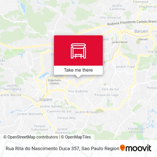 Rua Rita do Nascimento Duca 357 map