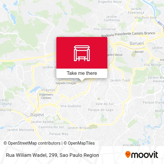 Rua Wiliam Wadel, 299 map