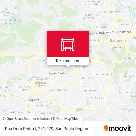 Rua Dom Pedro I, 241-279 map