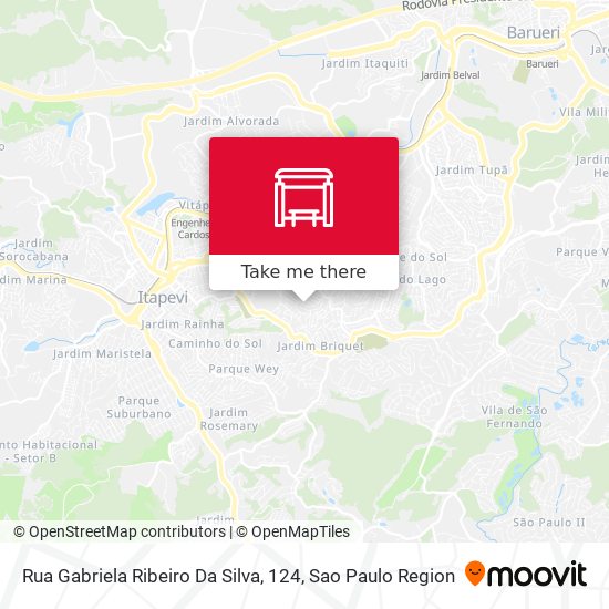 Rua Gabriela Ribeiro Da Silva, 124 map