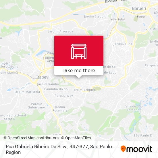 Rua Gabriela Ribeiro Da Silva, 347-377 map