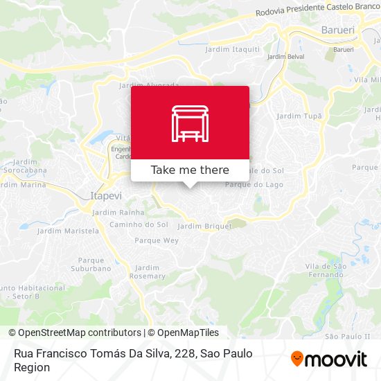 Rua Francisco Tomás Da Silva, 228 map