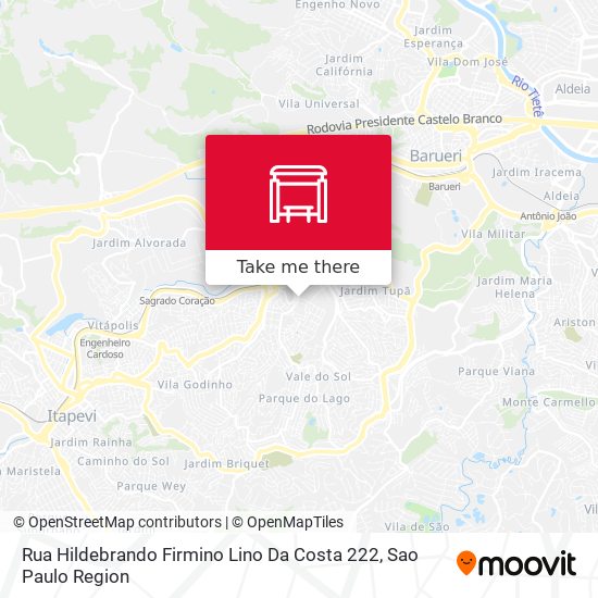 Rua Hildebrando Firmino Lino Da Costa 222 map