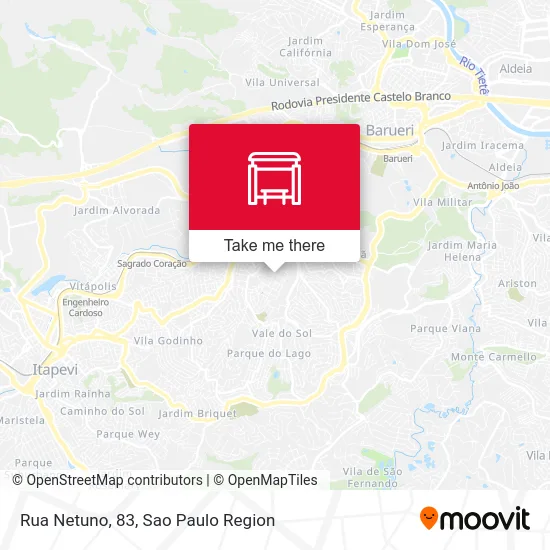 Rua Netuno, 83 map