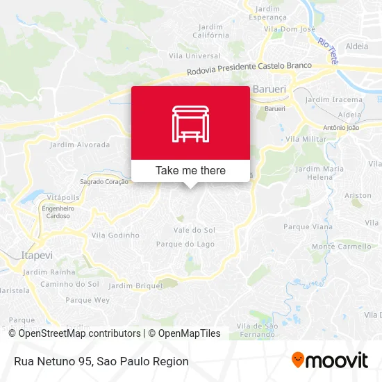 Rua Netuno 95 map