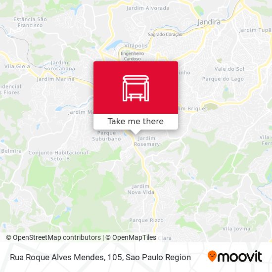 Rua Roque Alves Mendes, 105 map