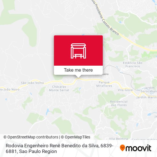 Rodovia Engenheiro Renê Benedito da Silva, 6839-6881 map