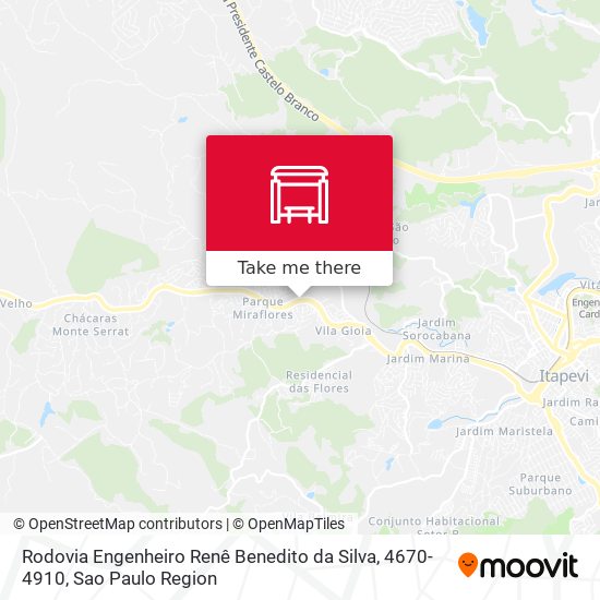 Rodovia Engenheiro Renê Benedito da Silva, 4670-4910 map