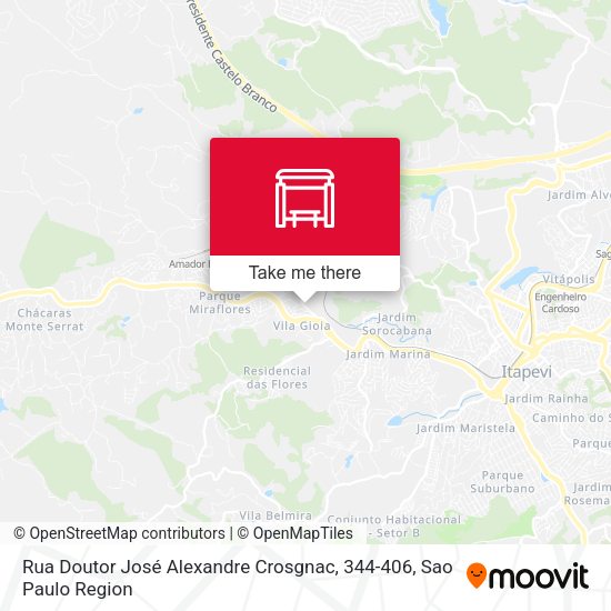 Rua Doutor José Alexandre Crosgnac, 344-406 map