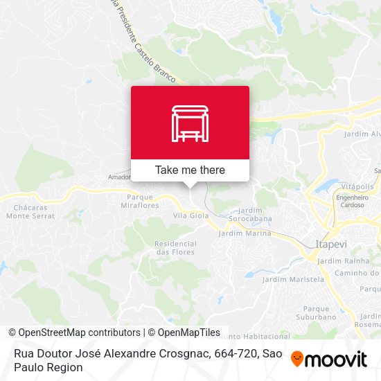 Rua Doutor José Alexandre Crosgnac, 664-720 map