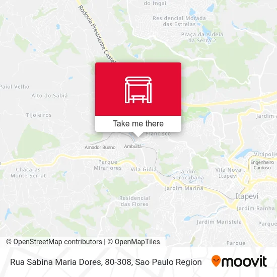 Rua Sabina Maria Dores, 80-308 map