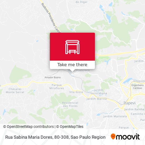 Rua Sabina Maria Dores, 80-308 map