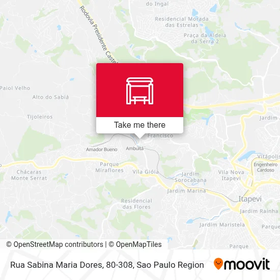 Rua Sabina Maria Dores, 80-308 map