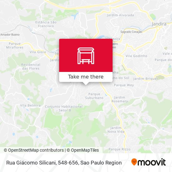 Rua Giácomo Silicani, 548-656 map