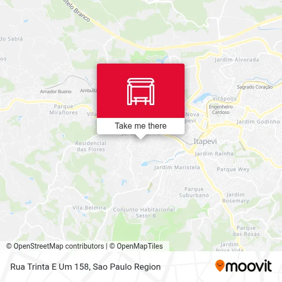 Rua Trinta E Um 158 map