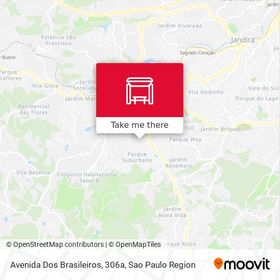 Avenida Dos Brasileiros, 306a map