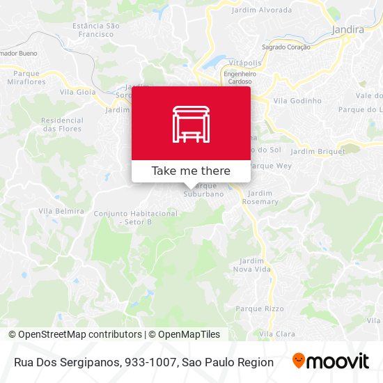 Rua Dos Sergipanos, 933-1007 map