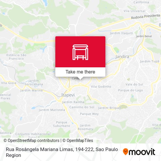 Rua Rosângela Mariana Limas, 194-222 map