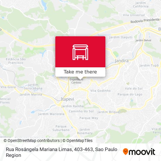 Rua Rosângela Mariana Limas, 403-463 map