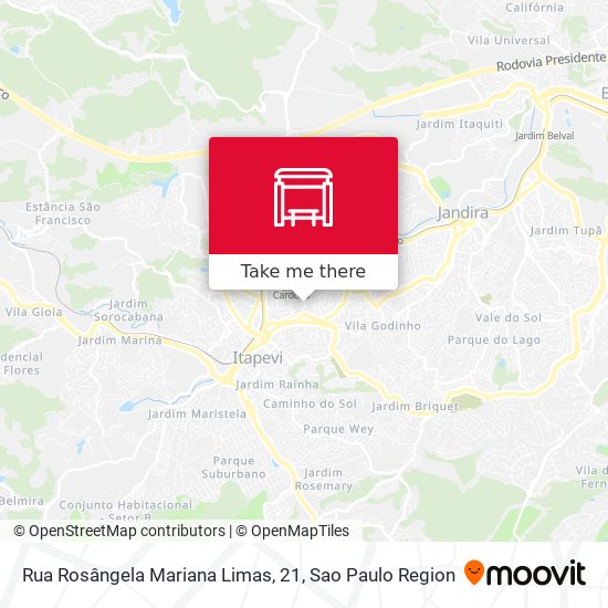 Rua Rosângela Mariana Limas, 21 map