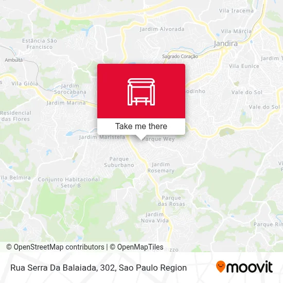Rua Serra Da Balaiada, 302 map