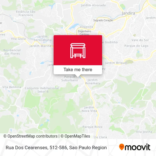 Rua Dos Cearenses, 512-586 map