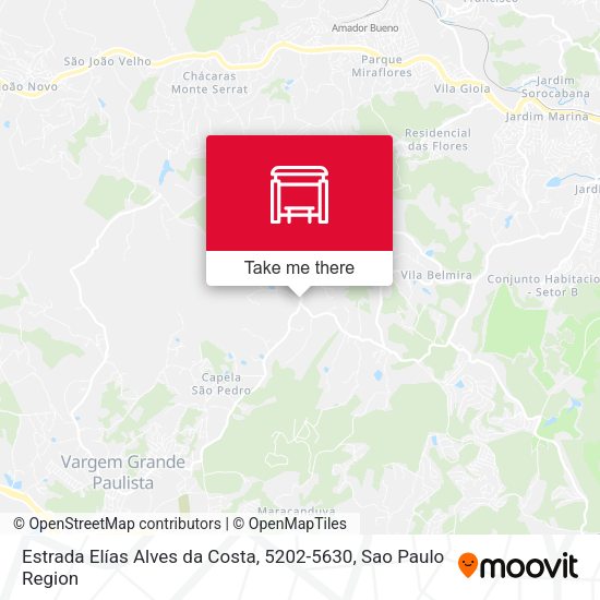 Estrada Elías Alves da Costa, 5202-5630 map