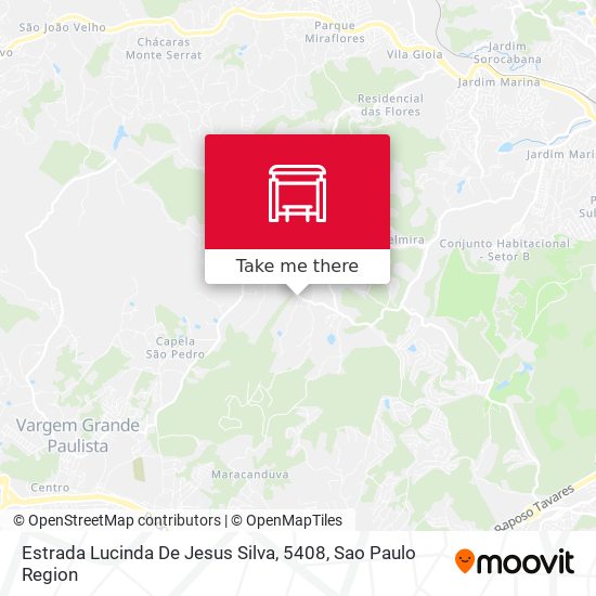Estrada Lucinda De Jesus Silva, 5408 map