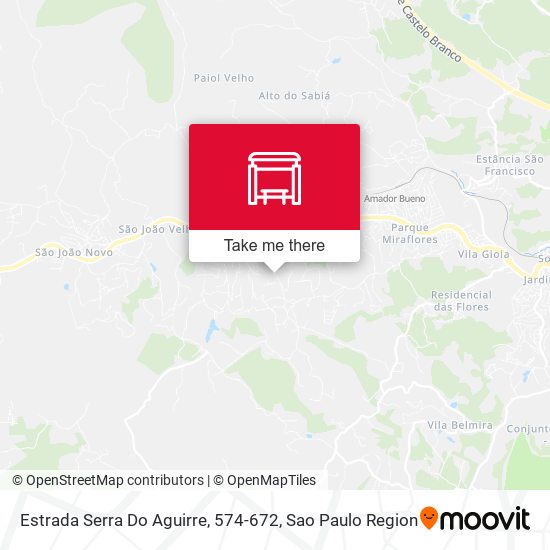 Estrada Serra Do Aguirre, 574-672 map