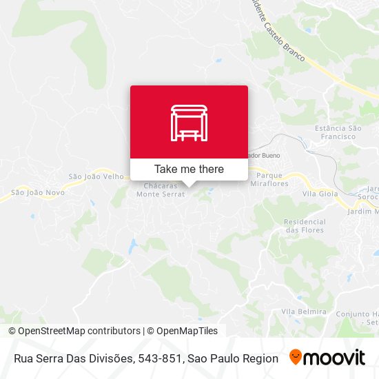 Rua Serra Das Divisões, 543-851 map