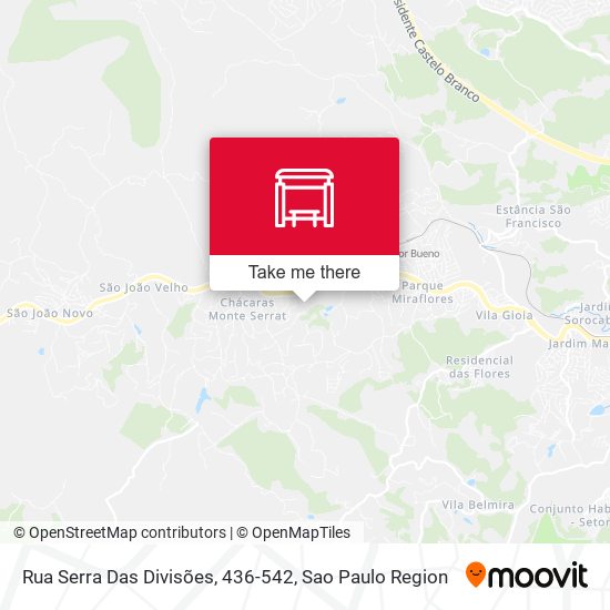 Rua Serra Das Divisões, 436-542 map