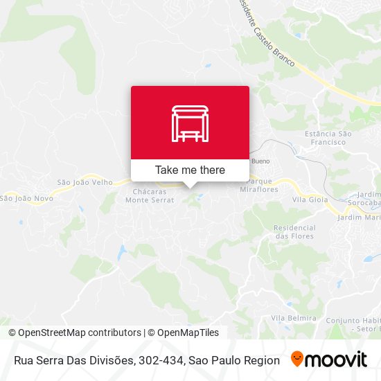 Rua Serra Das Divisões, 302-434 map
