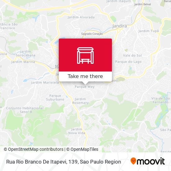 Rua Rio Branco De Itapevi, 139 map