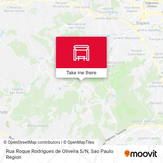 Rua Roque Rodrigues de Oliveira S / N map