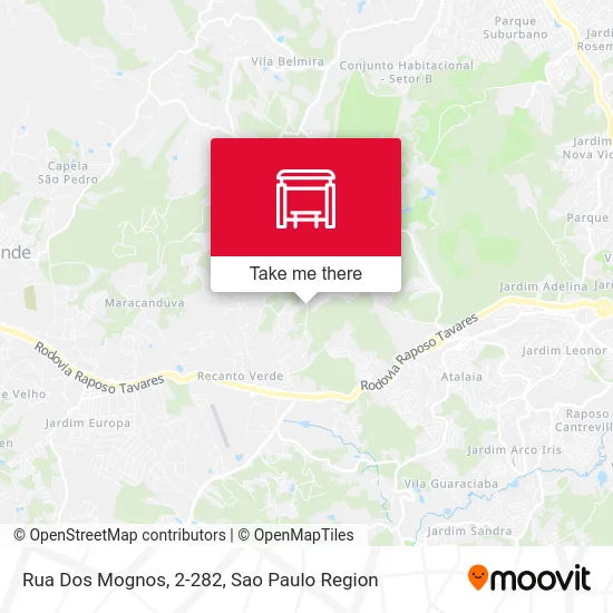 Rua Dos Mognos, 2-282 map