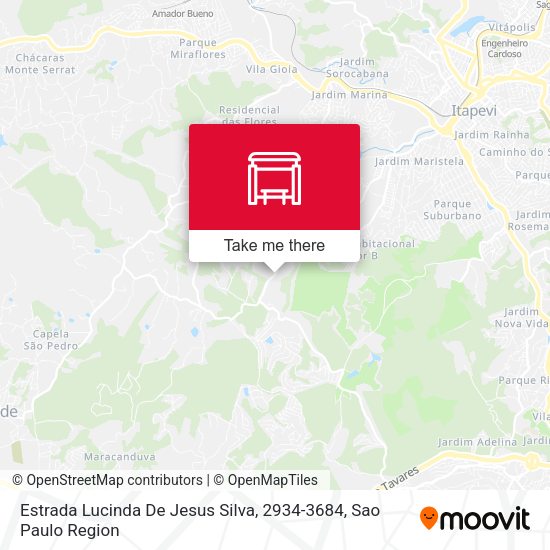Estrada Lucinda De Jesus Silva, 2934-3684 map