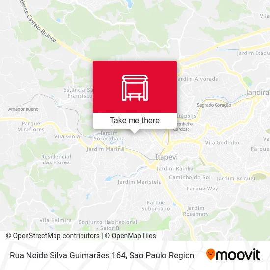 Rua Neide Silva Guimarães 164 map