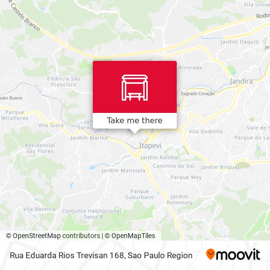 Rua Eduarda Rios Trevisan 168 map