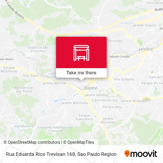 Rua Eduarda Rios Trevisan 168 map
