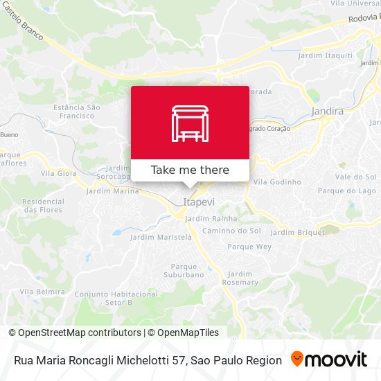 Mapa Rua Maria Roncagli Michelotti 57
