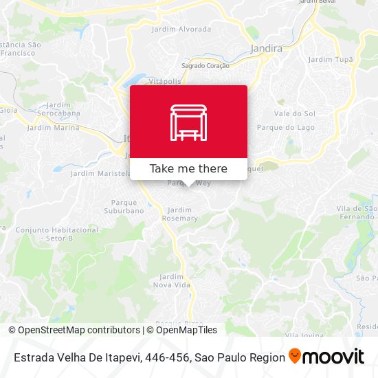 Estrada Velha De Itapevi, 446-456 map