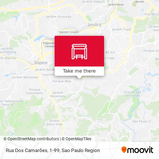Rua Dos Camarões, 1-99 map