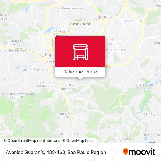 Avenida Guaranís, 438-460 map