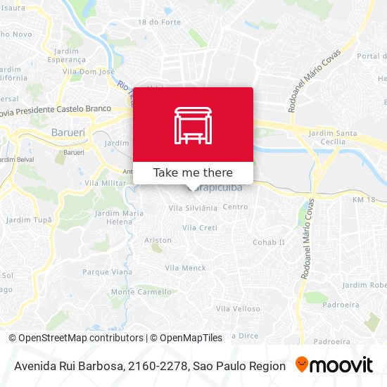 Avenida Rui Barbosa, 2160-2278 map
