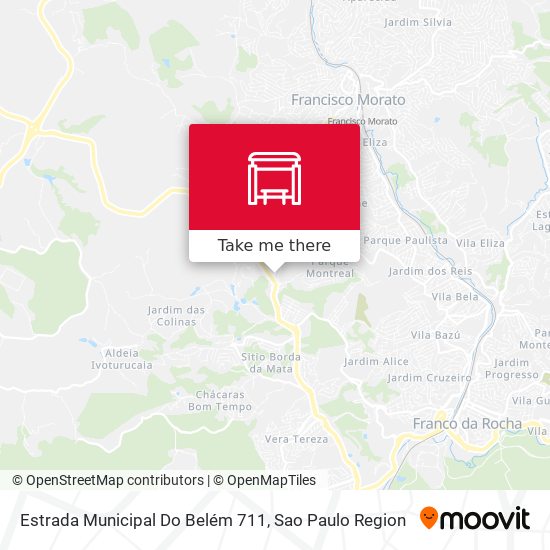 Estrada Municipal Do Belém 711 map